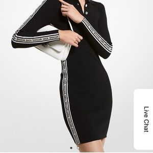 Michael Kors, size: Small, black logo dress.